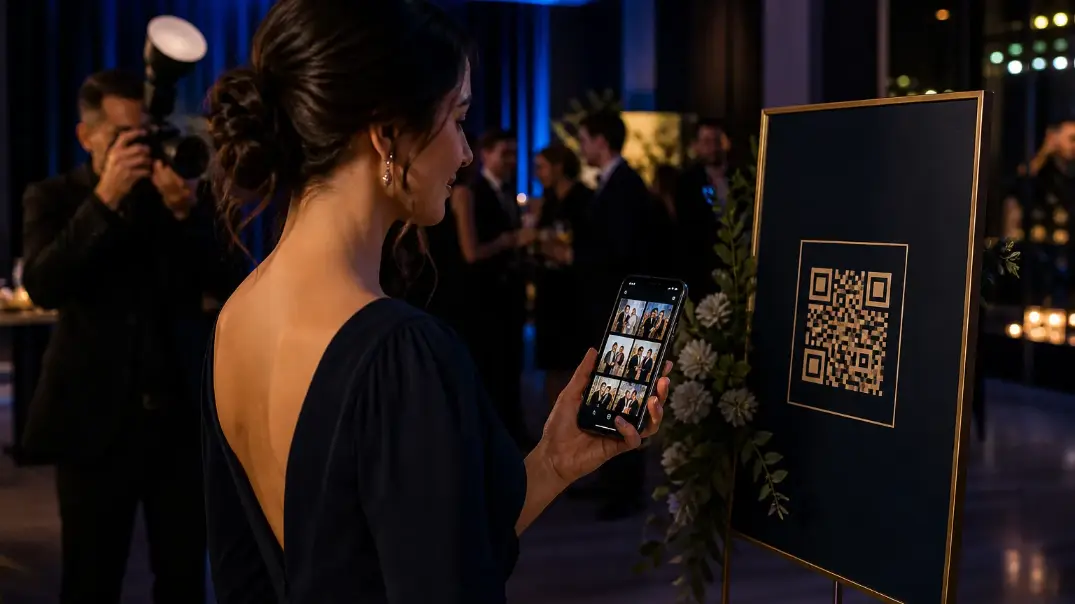 QR Code Photo Sharing for Events: How to Share Photos Instantly