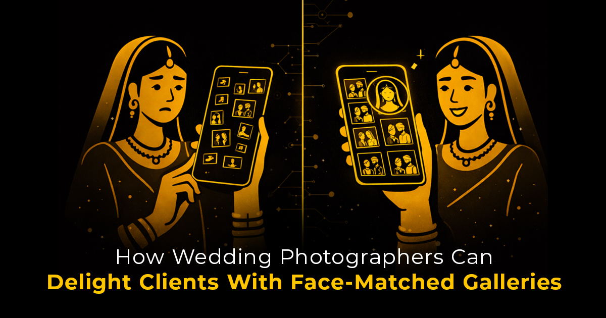 How Wedding Photographers Can Delight Clients With Face-Matched Galleries